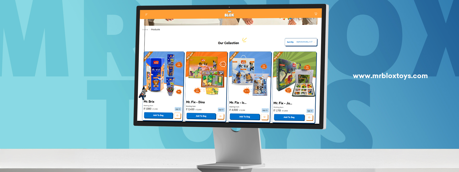 Mr. Blox website case study
